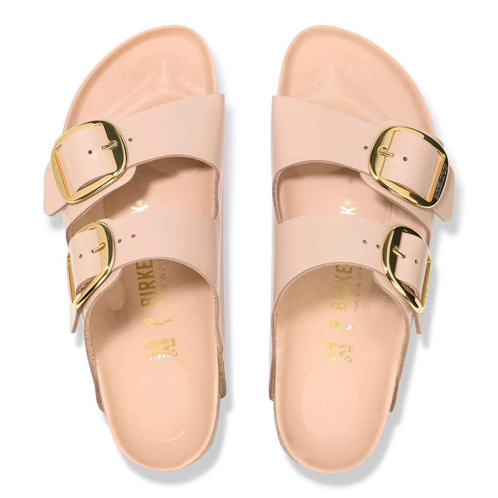 Arizona Classic Footbed : Big Buckle High Shine Beige