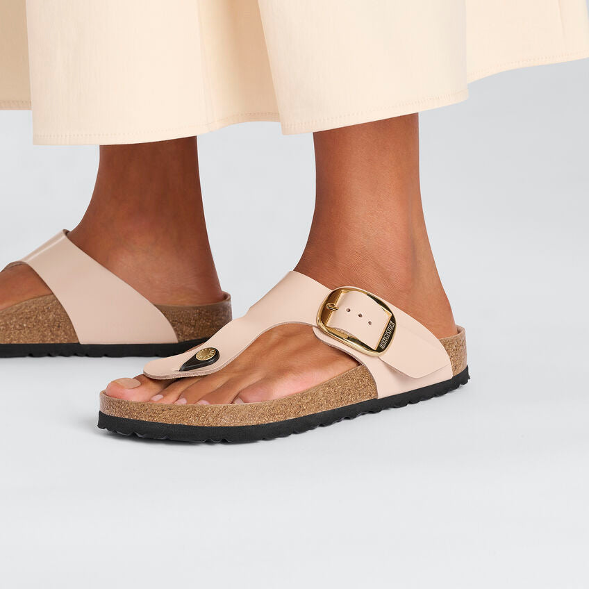 Gizeh Big Buckle : High Shine Beige