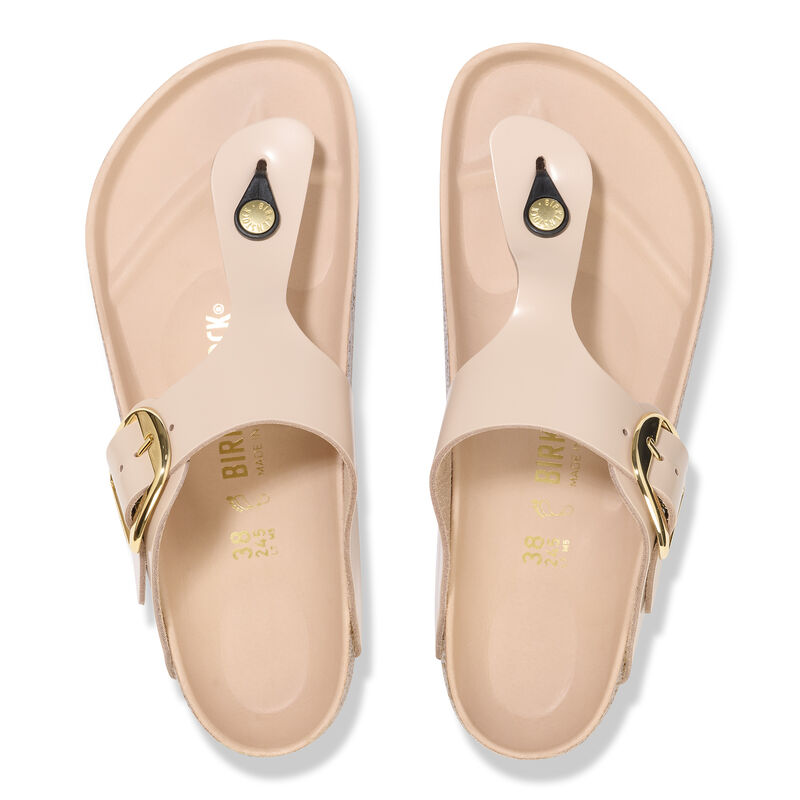 Gizeh Big Buckle : High Shine Beige