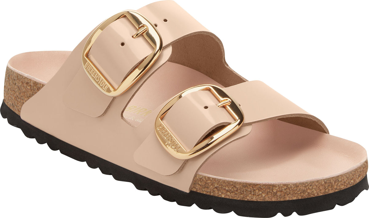 Arizona Classic Footbed : Big Buckle High Shine Beige