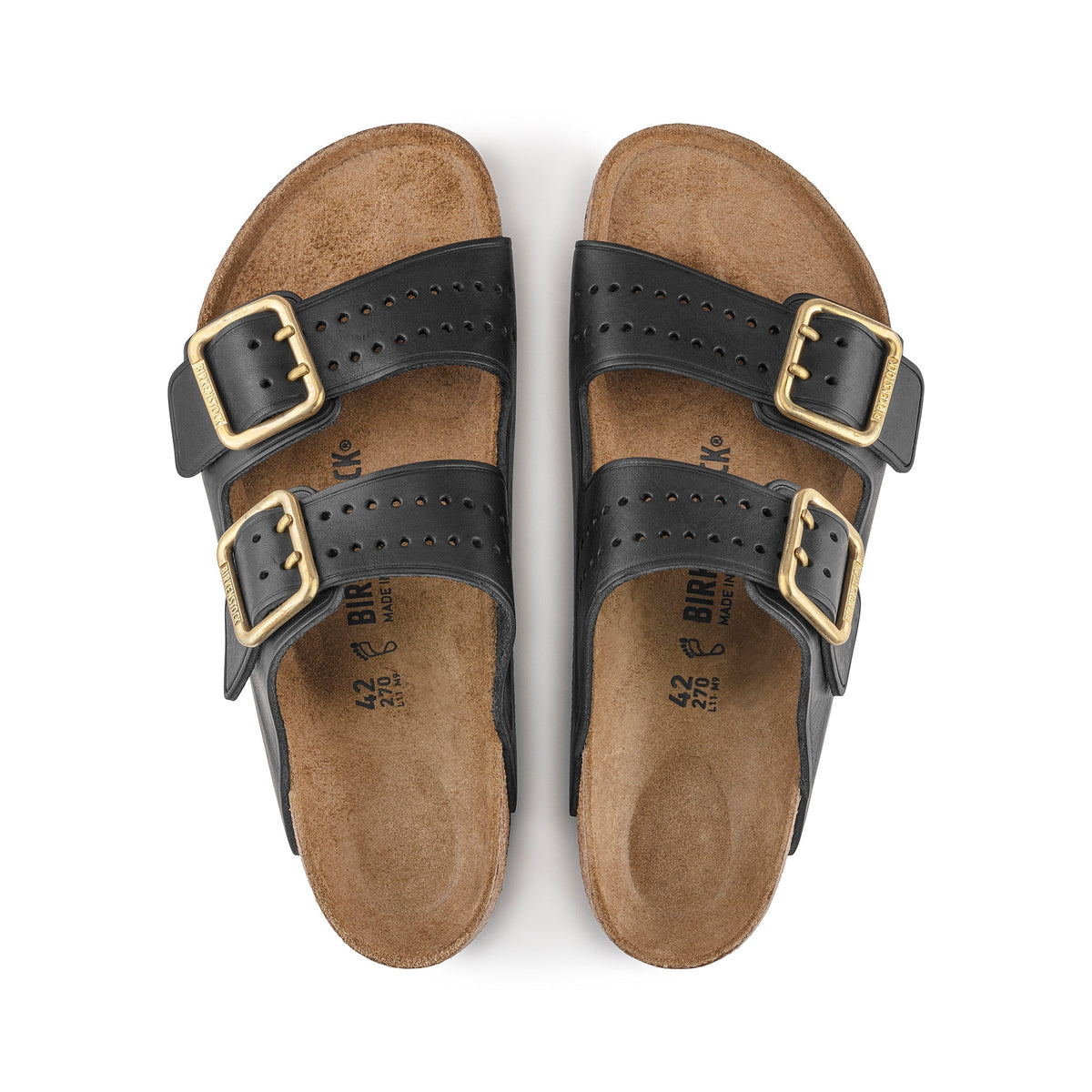 Arizona Bold Gap Urban Uniform Black Premium Natural Leather