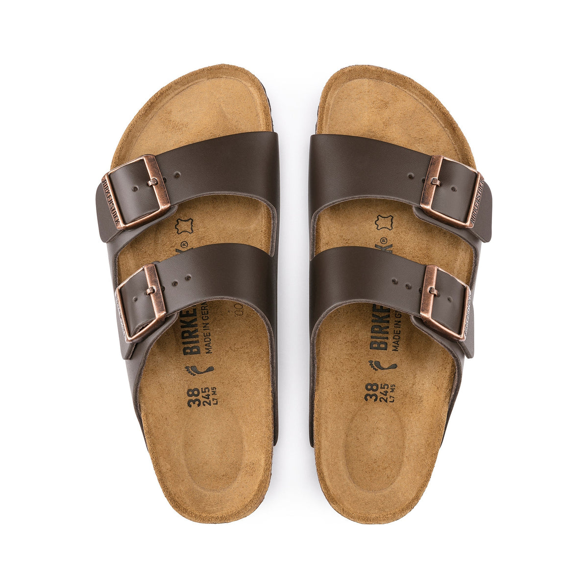 Arizona Brown Smooth Leather