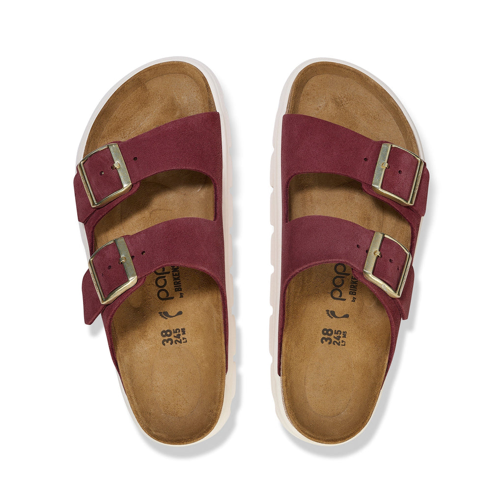 Arizona Chunky Berry Crush Suede Leather