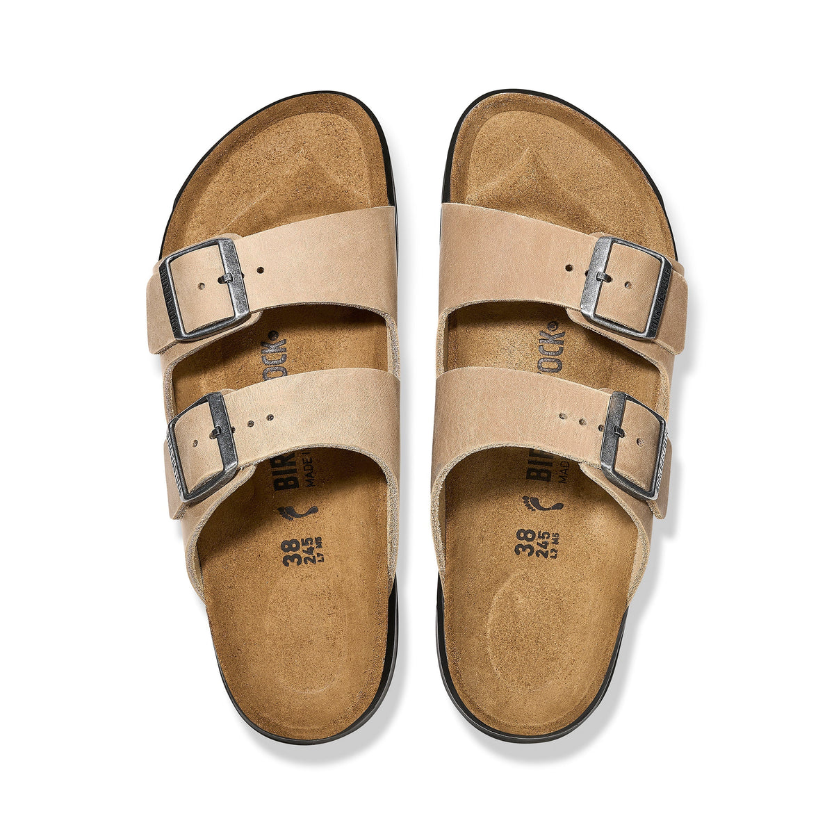 Arizona Cross Town Tabacco Brown Oiled Leather