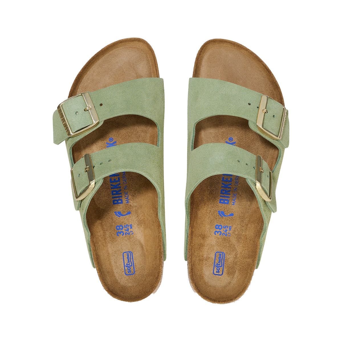 Arizona SFB Green Tea Suede Leather