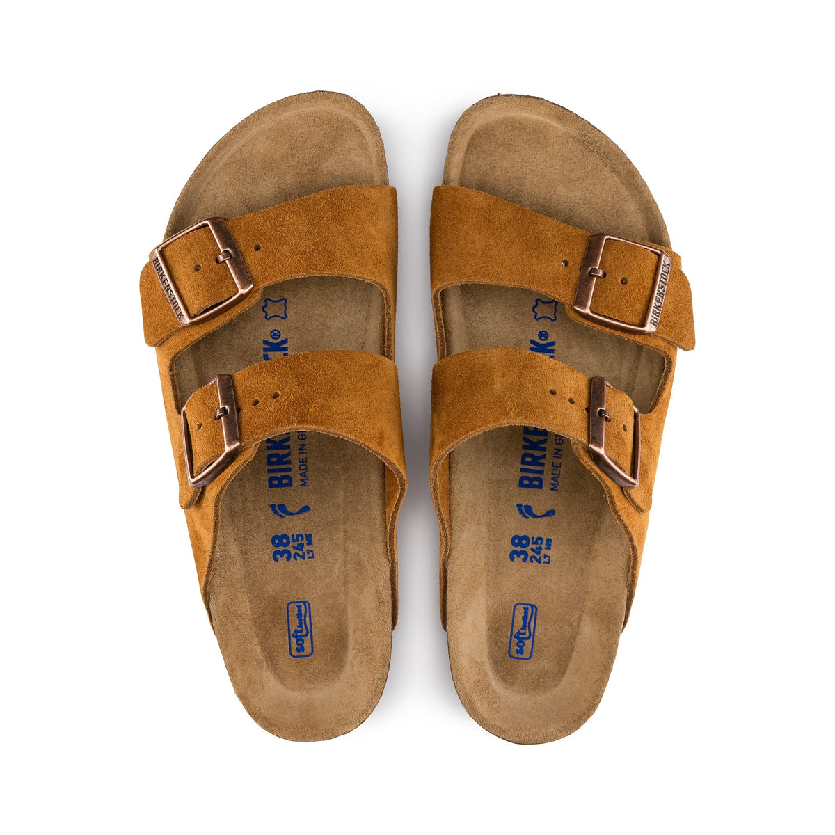 Arizona SFB Mink Suede Leather