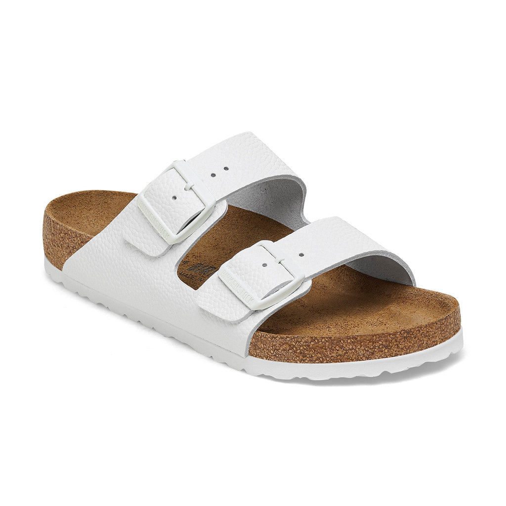 Arizona White Smooth Grained Leather