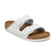 Arizona White Smooth Grained Leather
