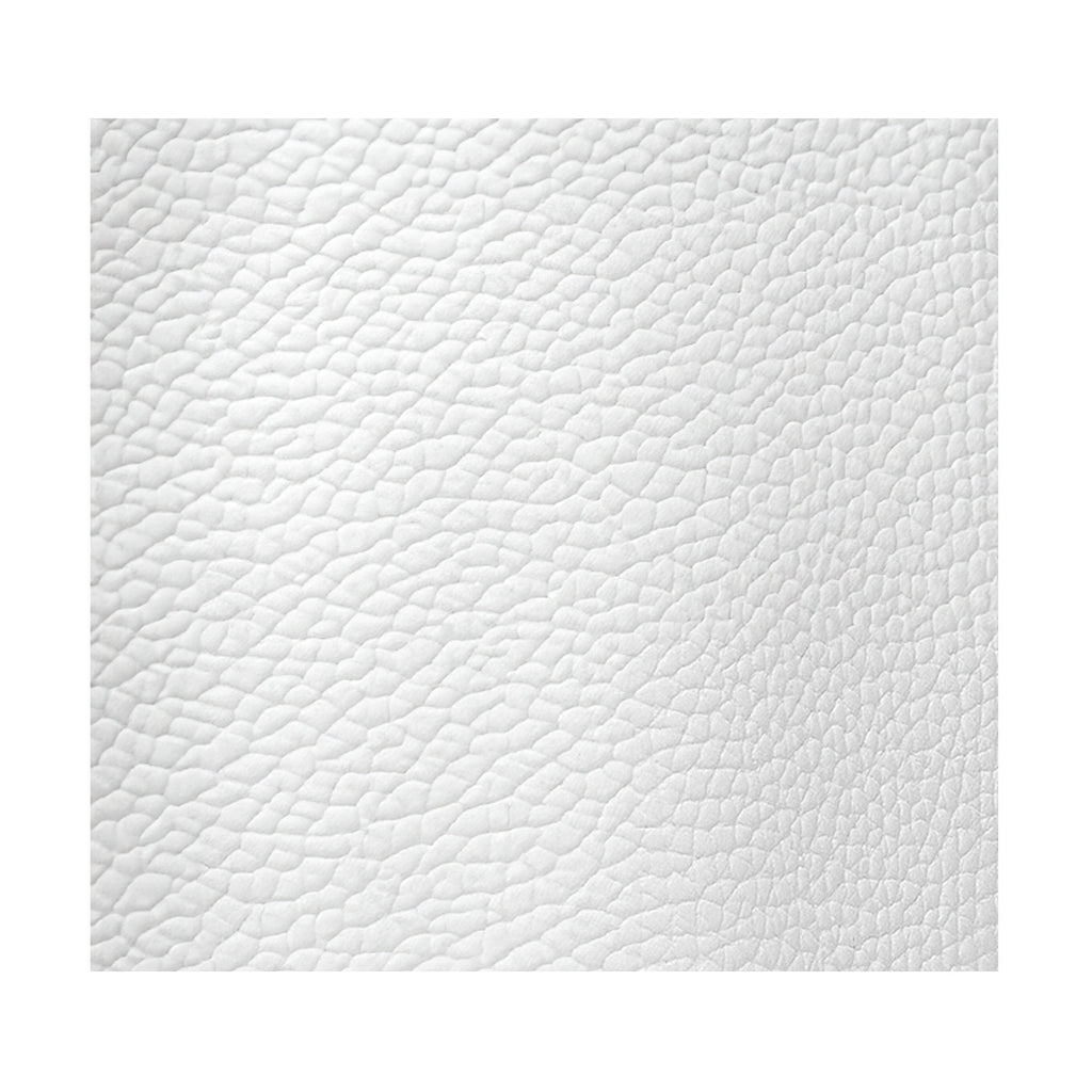 Arizona White Smooth Grained Leather