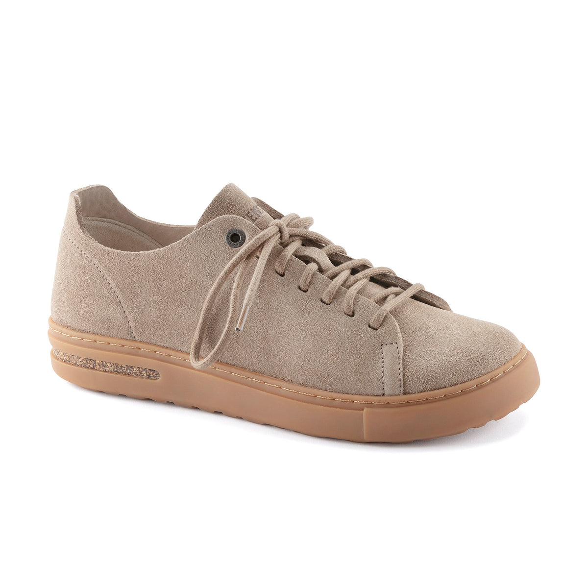Bend Taupe Suede Leather
