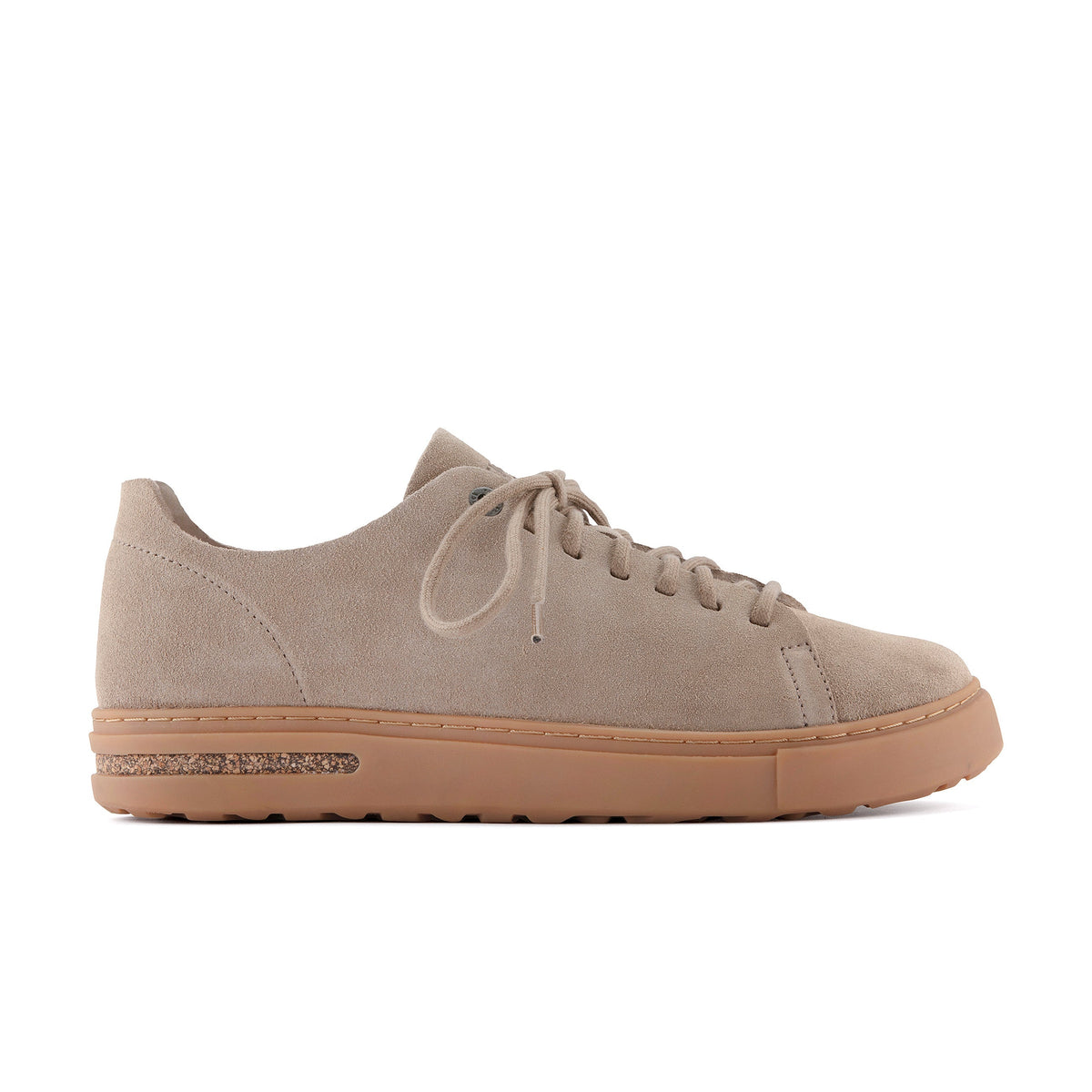 Bend Taupe Suede Leather