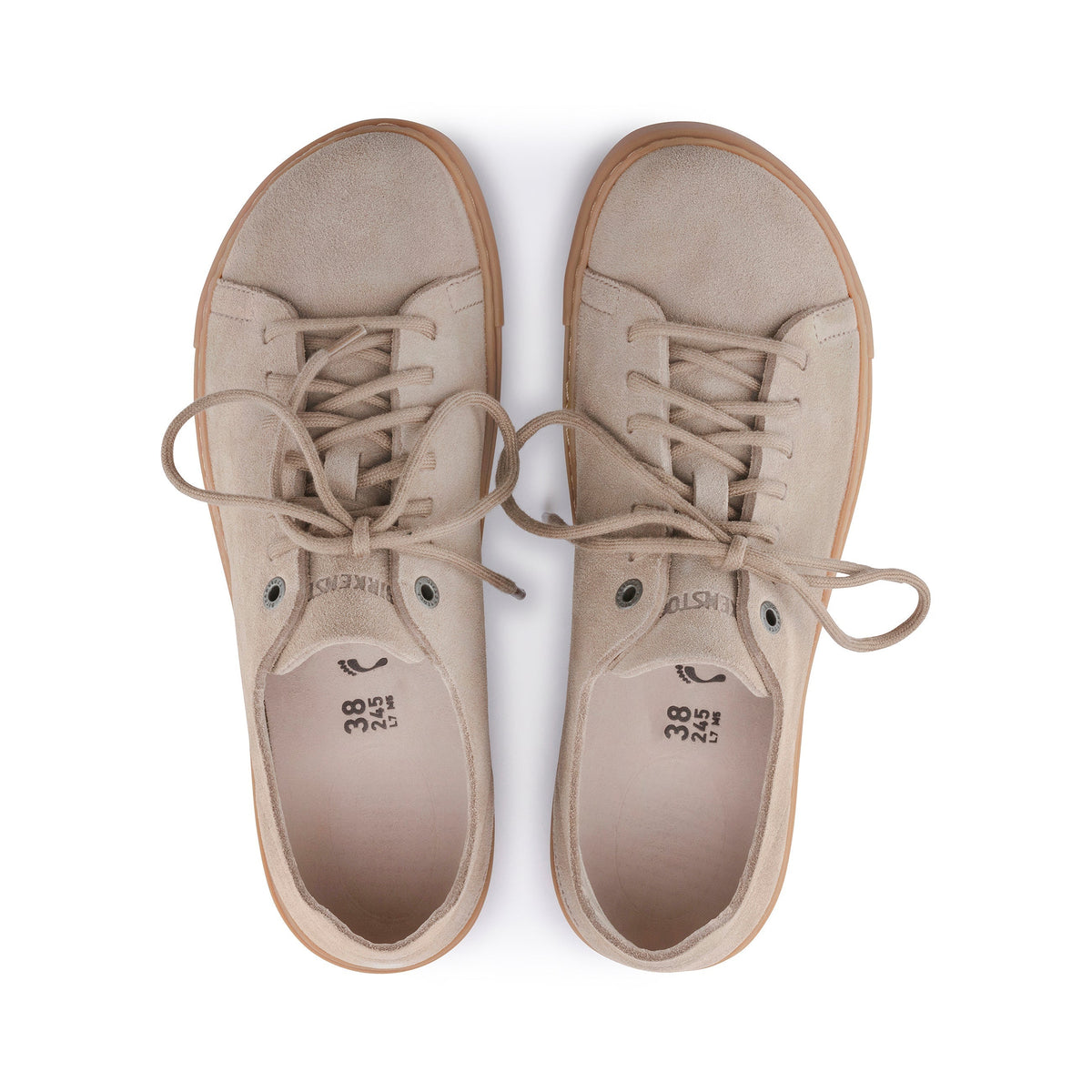 Bend Taupe Suede Leather