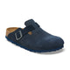 Boston Corduroy Midnight Embossed Suede Leather
