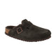 Boston Mocca Suede Leather/Shearling
