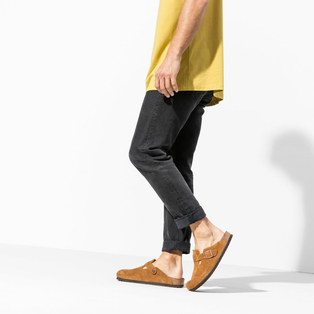 Boston SFB Mink Suede Leather
