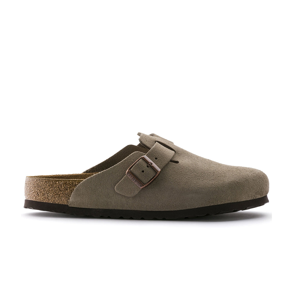 Boston SFB Taupe Suede Leather