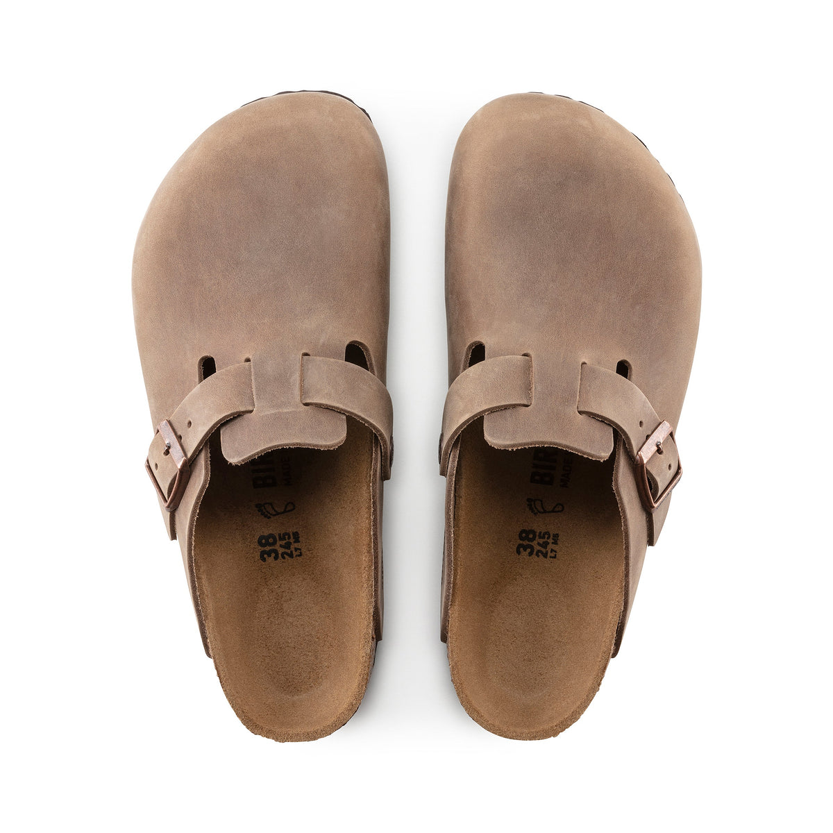 Boston Tabacco Brown Oiled Leather