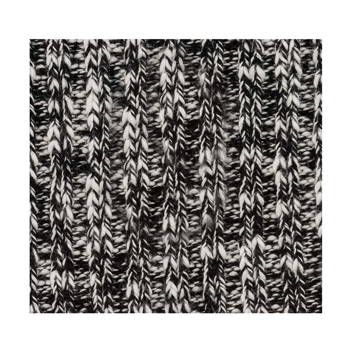 Cotton Slub Black Grey