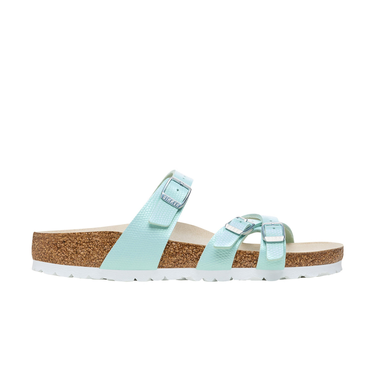Franca Shiny Surf Green Embossed Birko-Flor