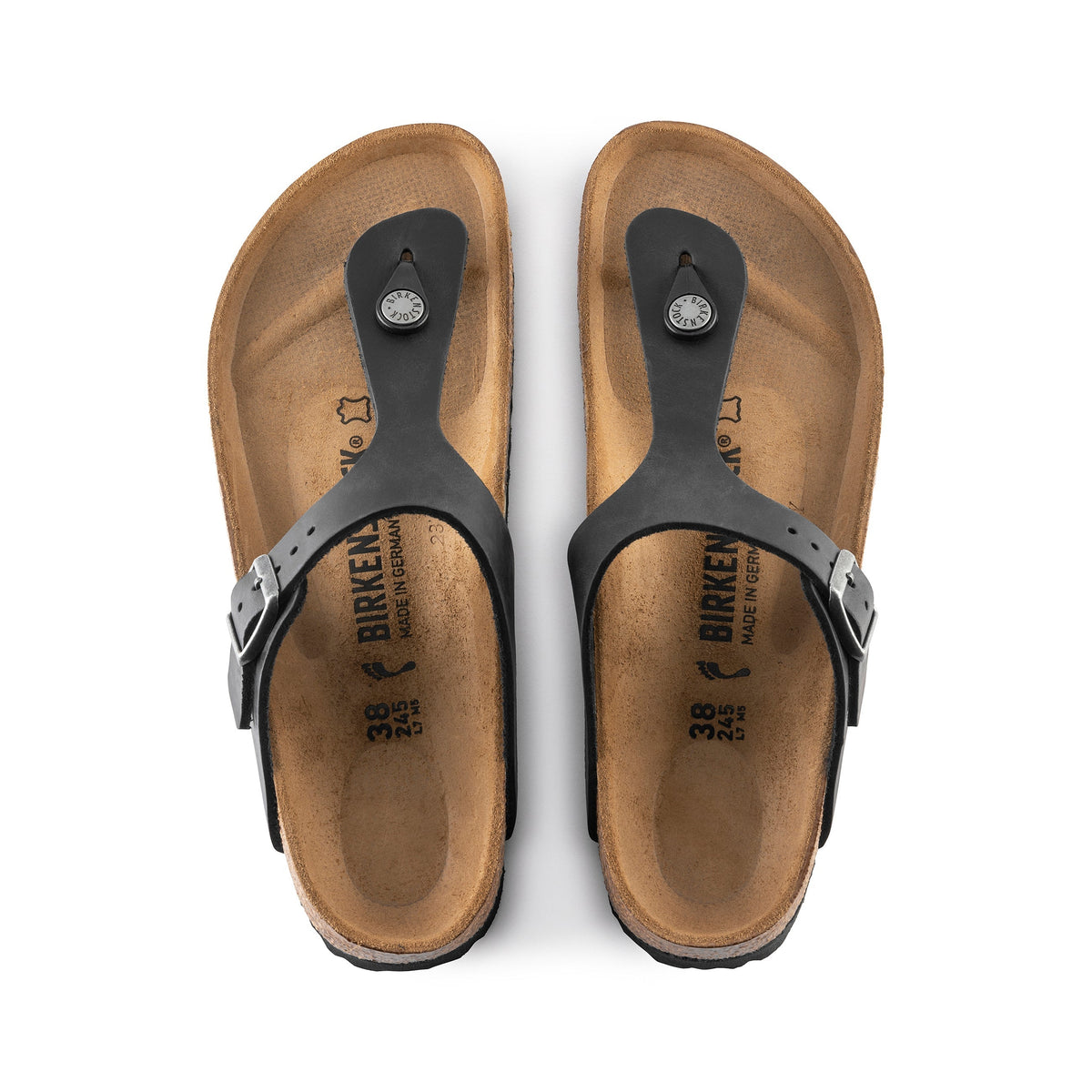 Gizeh Oiled Leather Black