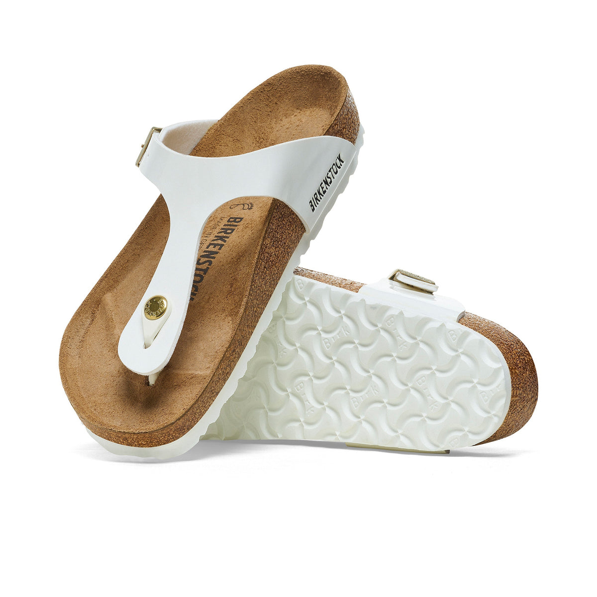 Gizeh Patent White Birko-Flor
