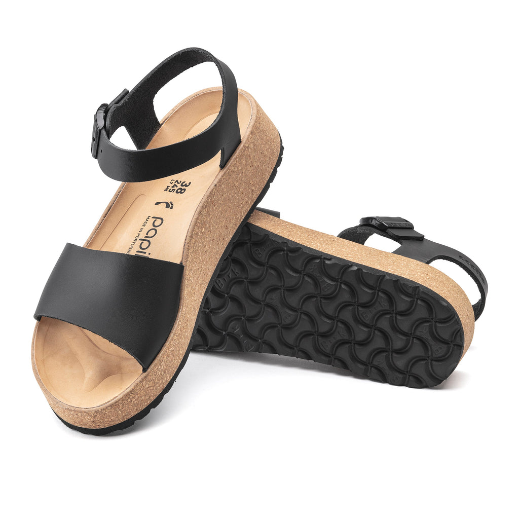 Glenda Black Smooth Leather