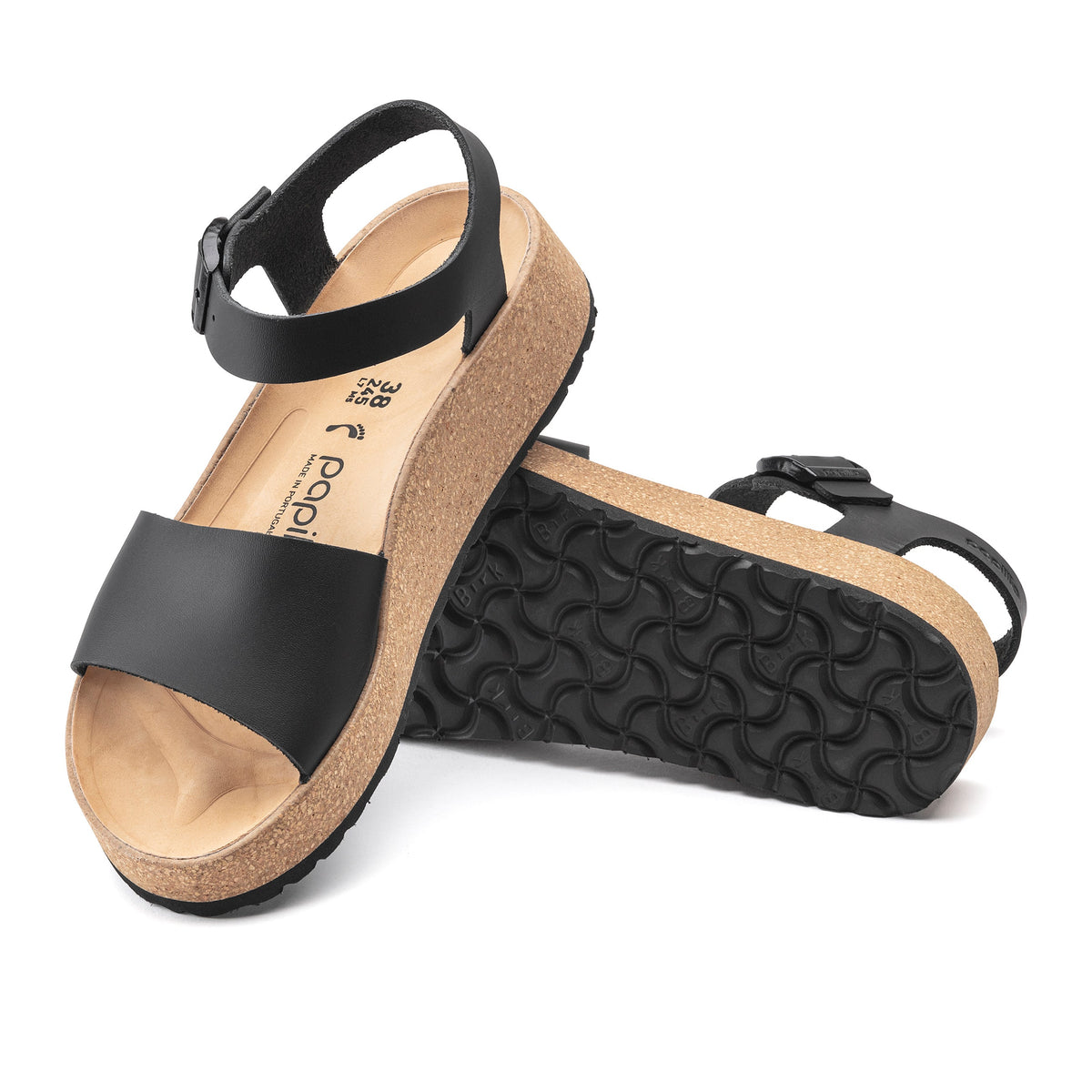 Glenda Black Smooth Leather