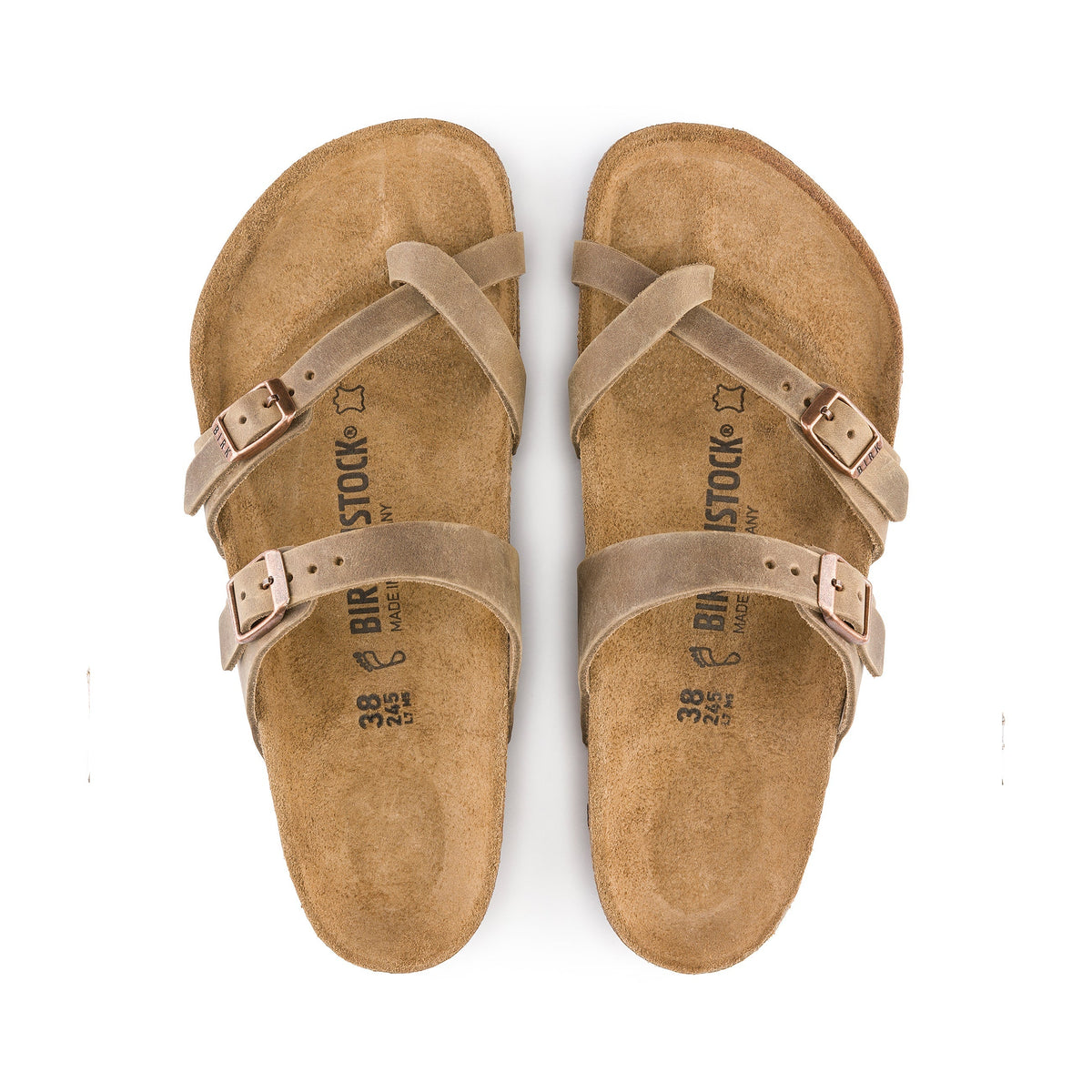 Mayari Tabacco Brown Oiled Leather