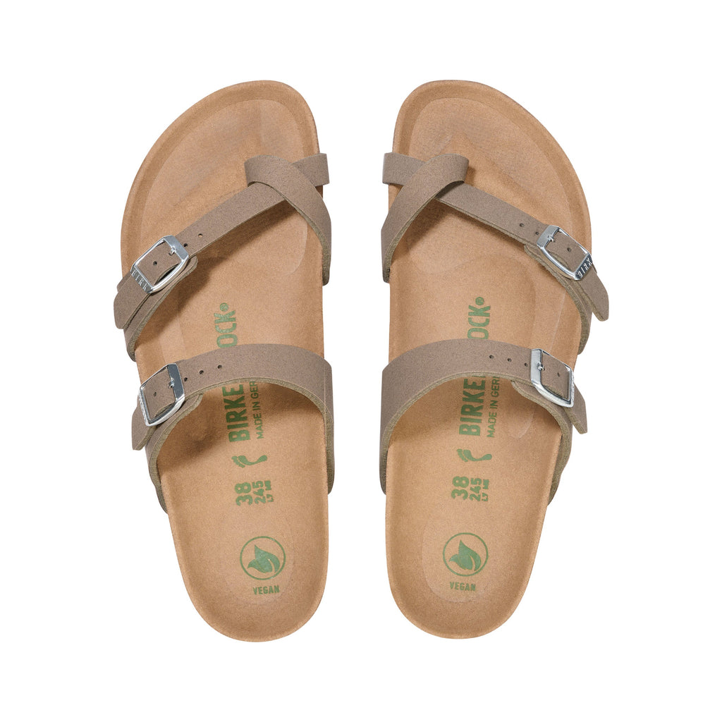 Mayari Vegan Synthetic Soft Birki Grey Taupe