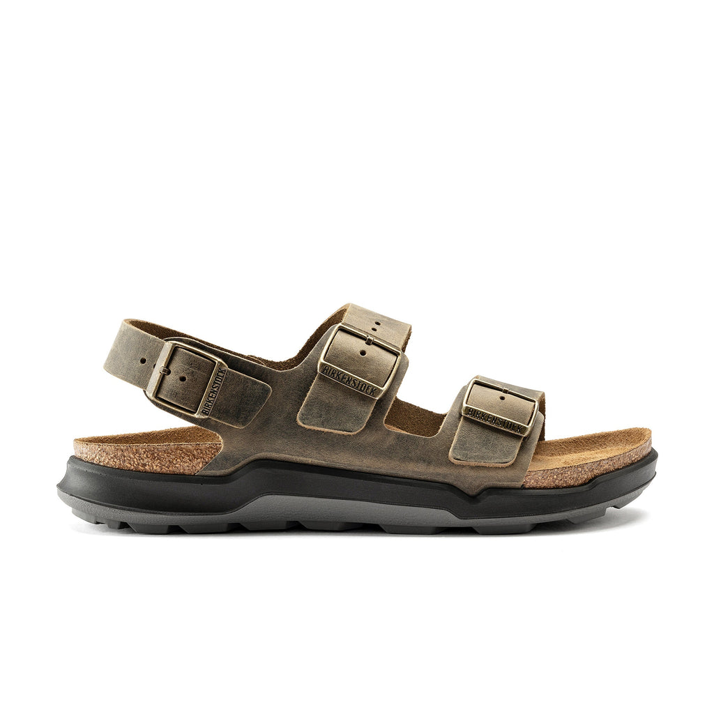 Milano Cross Town Arctic Faded Khaki Waxy Leather