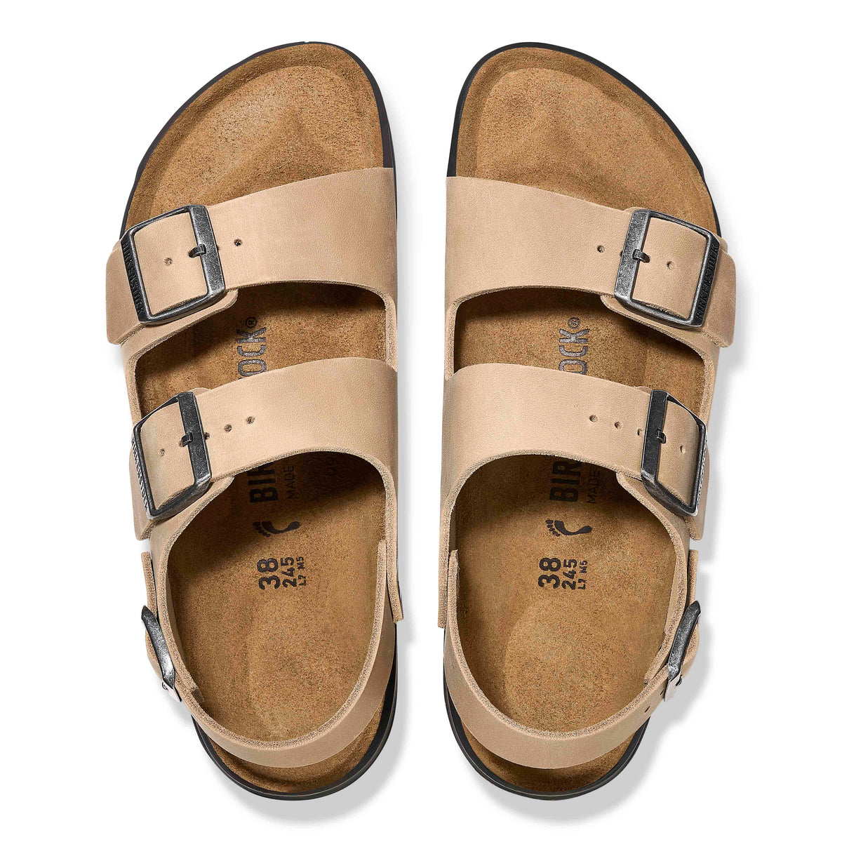 Milano Cross Town Tabacco Brown Oiled Leather