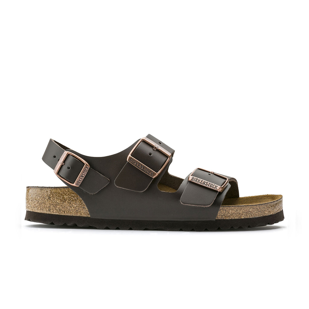 Milano Dark Brown Smooth Leather