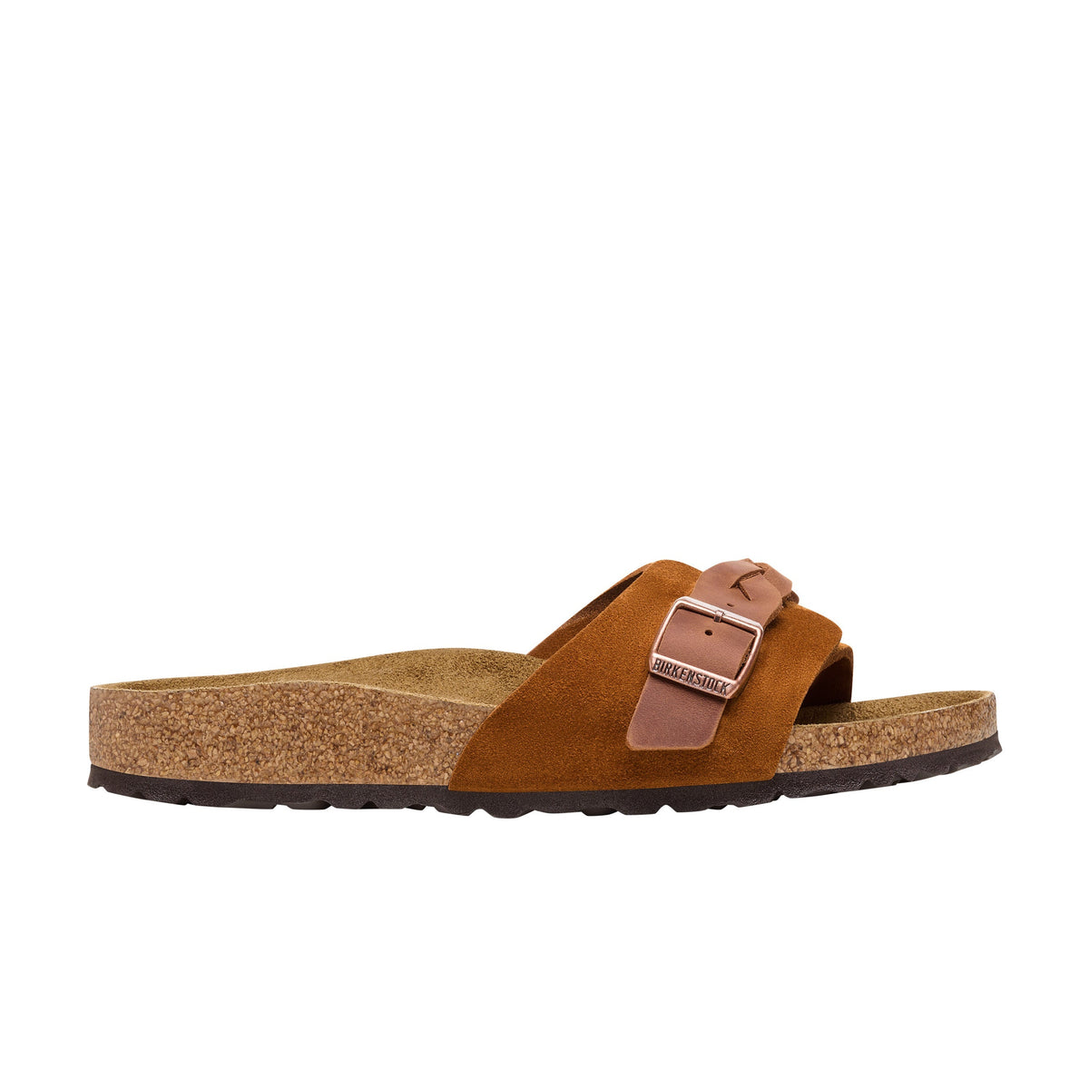Oita Braided Mink Suede Leather