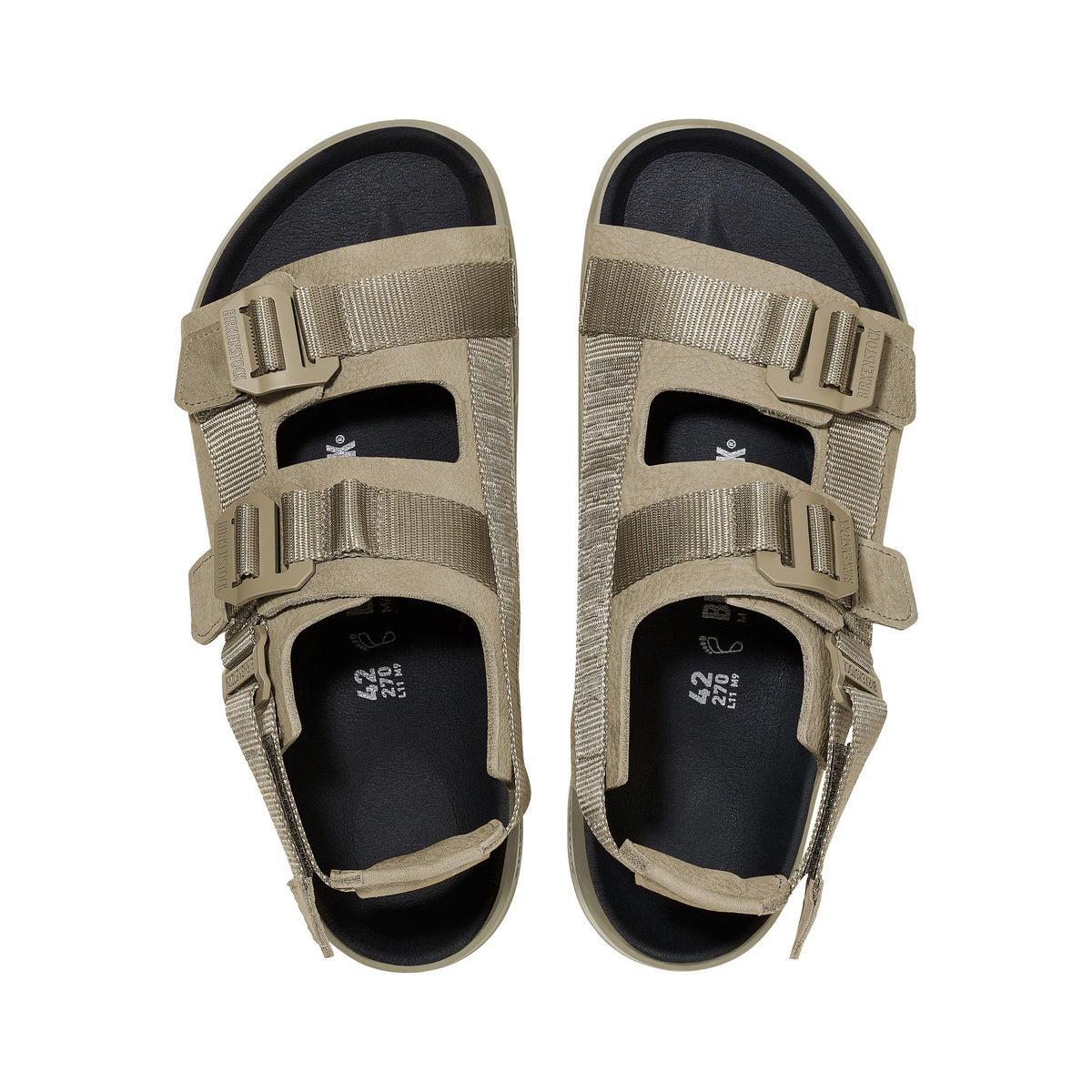 Shinjuku Eucalyptus Nubuck Leather/Textile