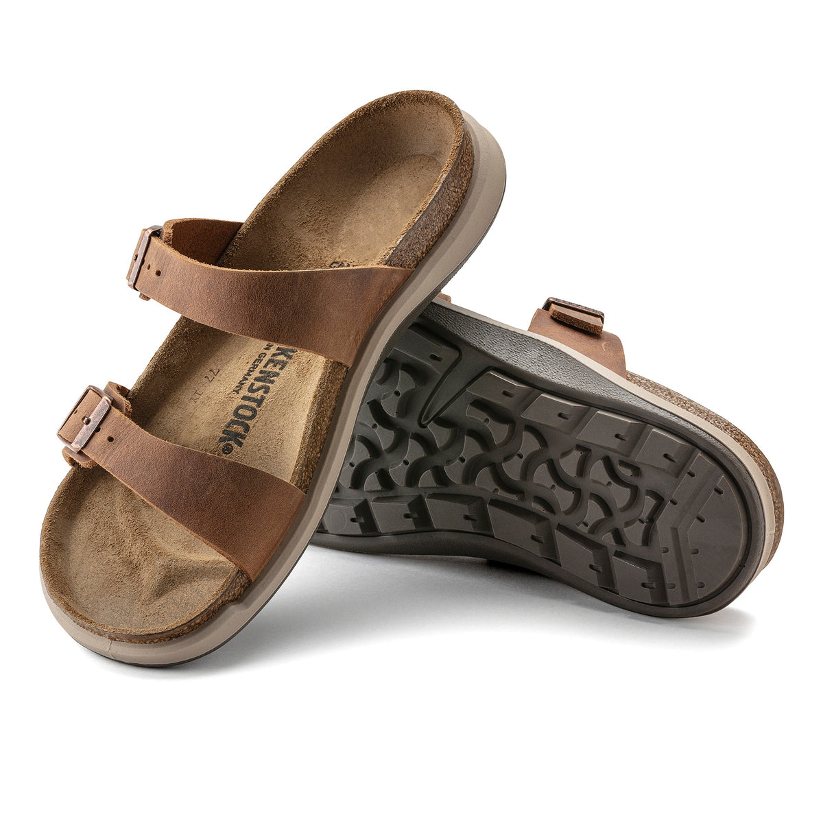 Sierra Cross Town Arctic Ginger Brown Oiled Leather