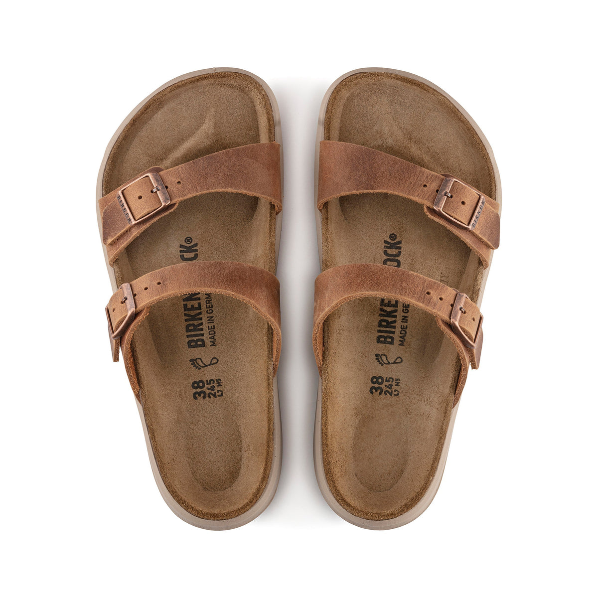 Sierra Cross Town Arctic Ginger Brown Oiled Leather