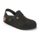 Tokio Black Suede Leather