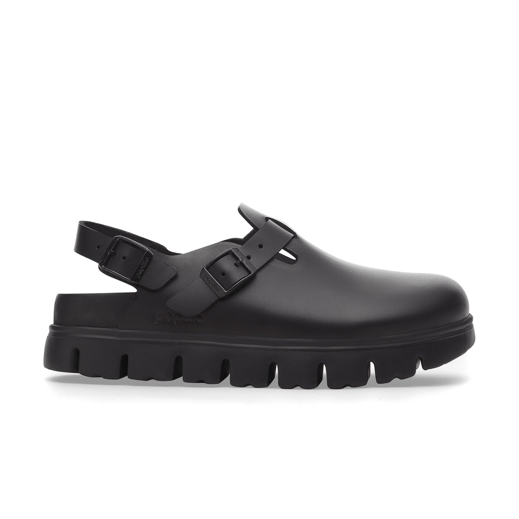 Tokio Chunky Exquisite Smooth Leather Black