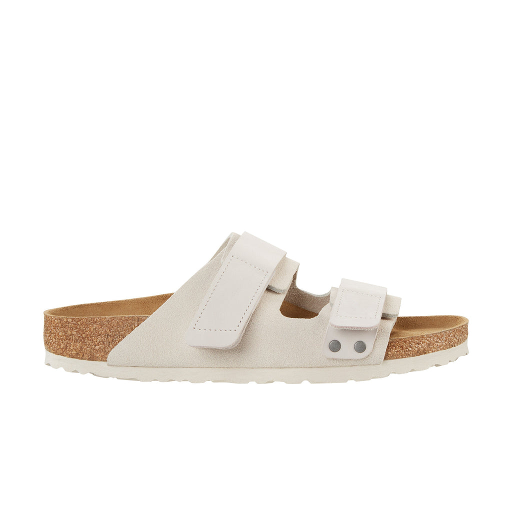 Uji Antique White Suede/Nubuck Leather