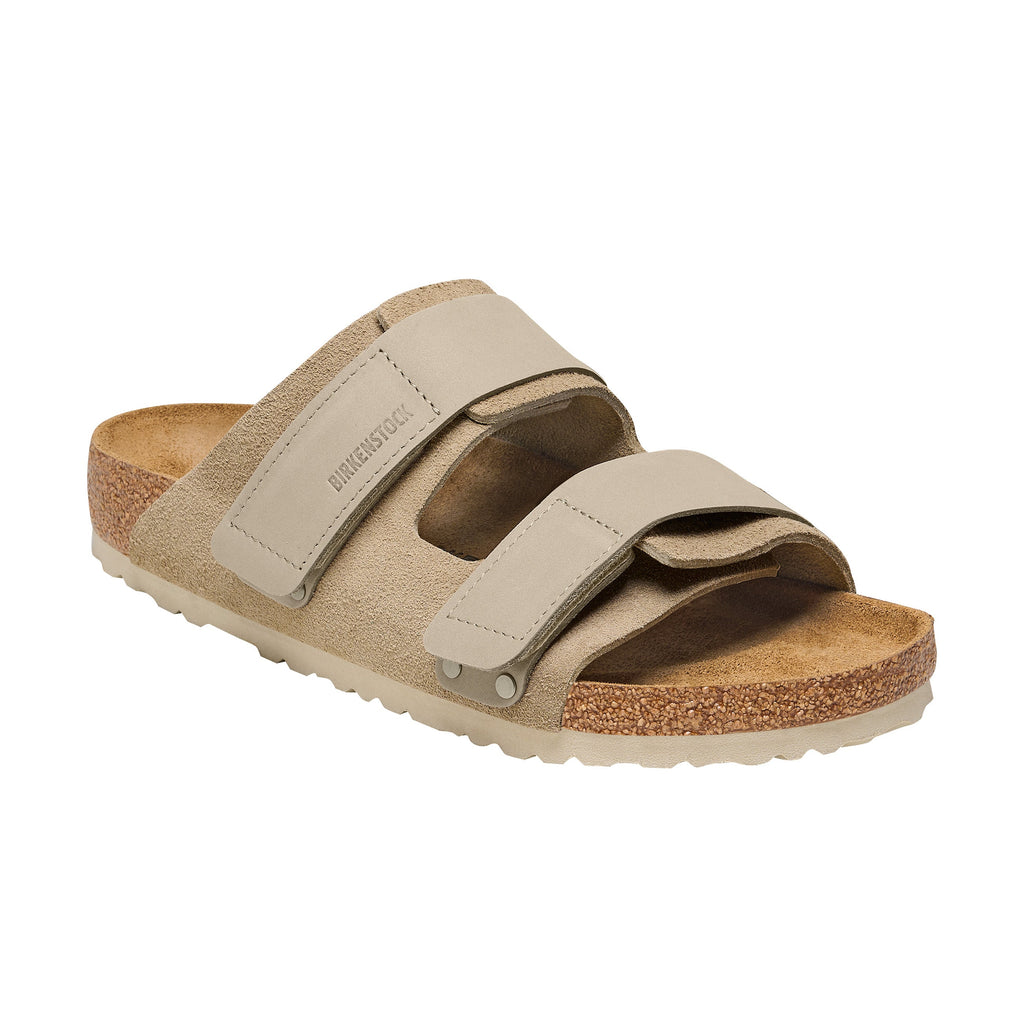 Uji Taupe Suede/Nubuck Leather