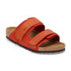 Uji Rust Brown Suede/Nubuck Leather