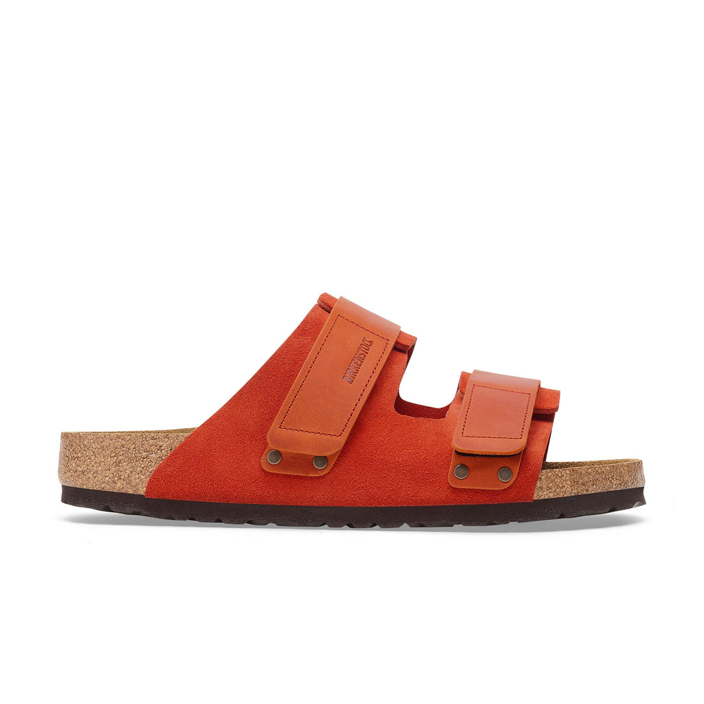Uji Rust Brown Suede/Nubuck Leather