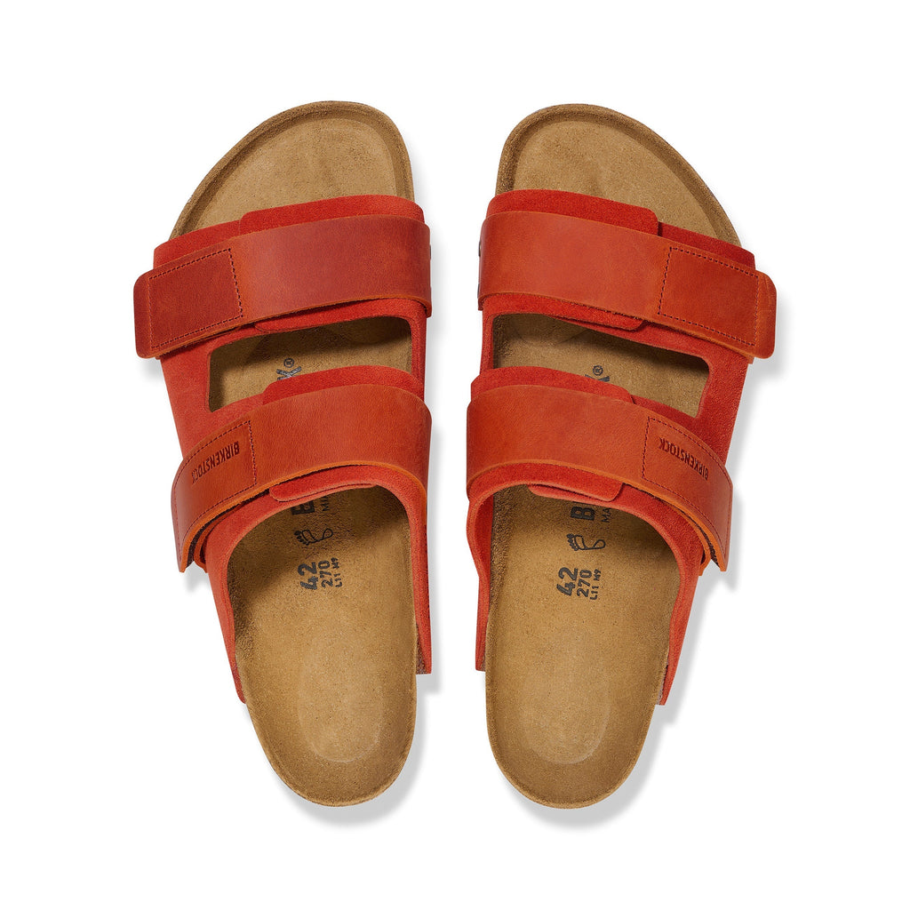 Uji Rust Brown Suede/Nubuck Leather