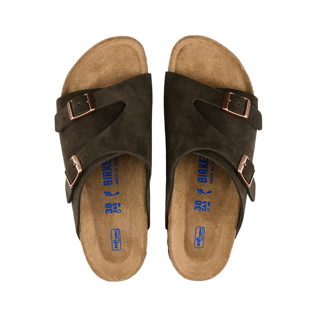 Zurich SFB Mocca Suede Leather