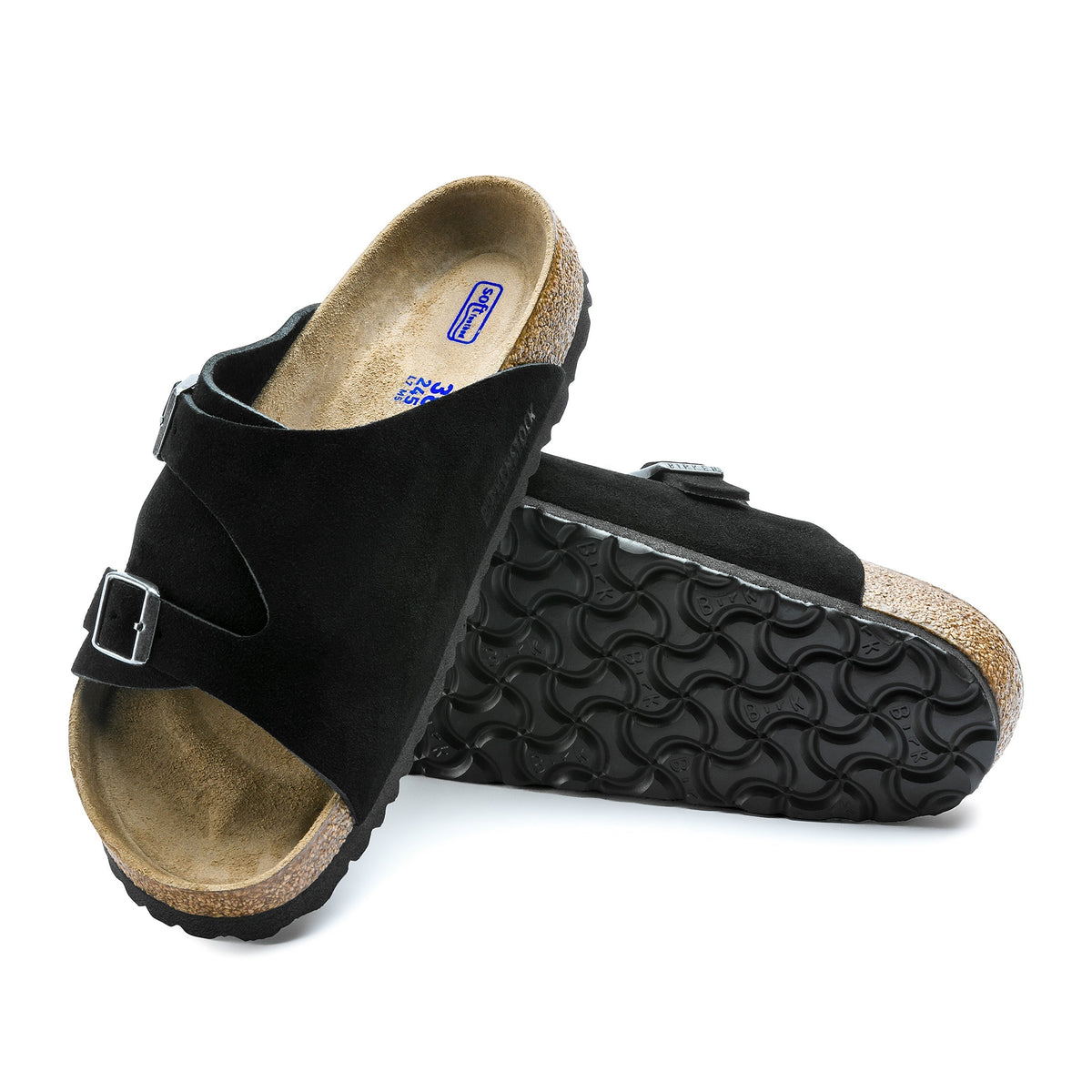 Zurich SFB Black Suede Leather